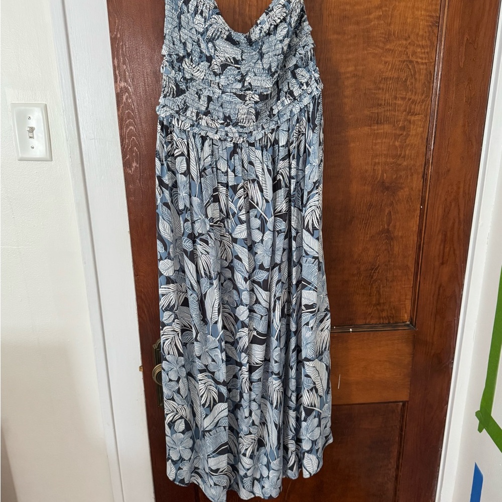 O'Neill Black and White Patterned Dress